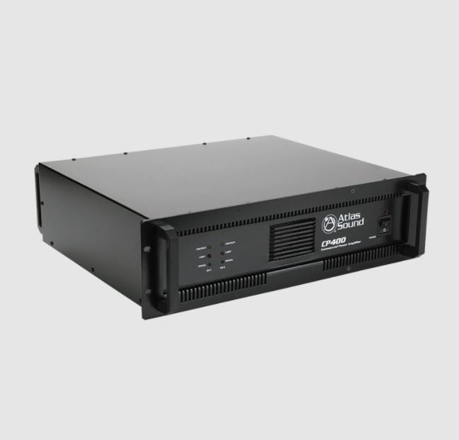 ATLAS DUAL-CHANNEL, 400-WATT COMMERCIAL POWER AMPLIFIER