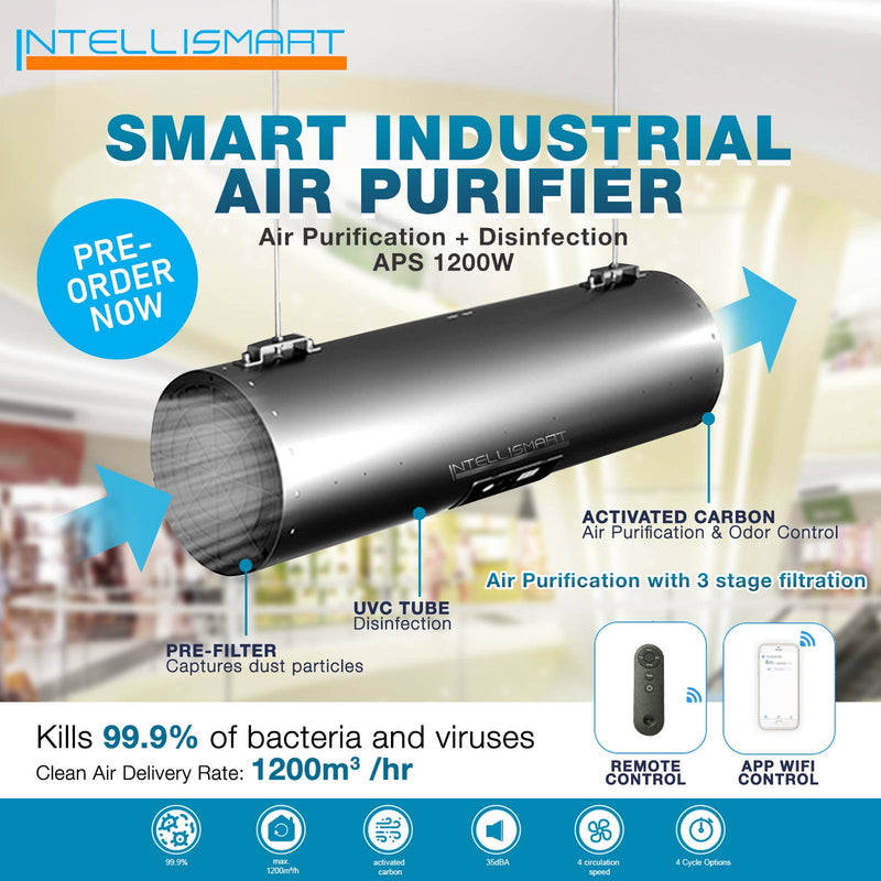 INTELLISMART APS 1200W Smart Industrial Purifier