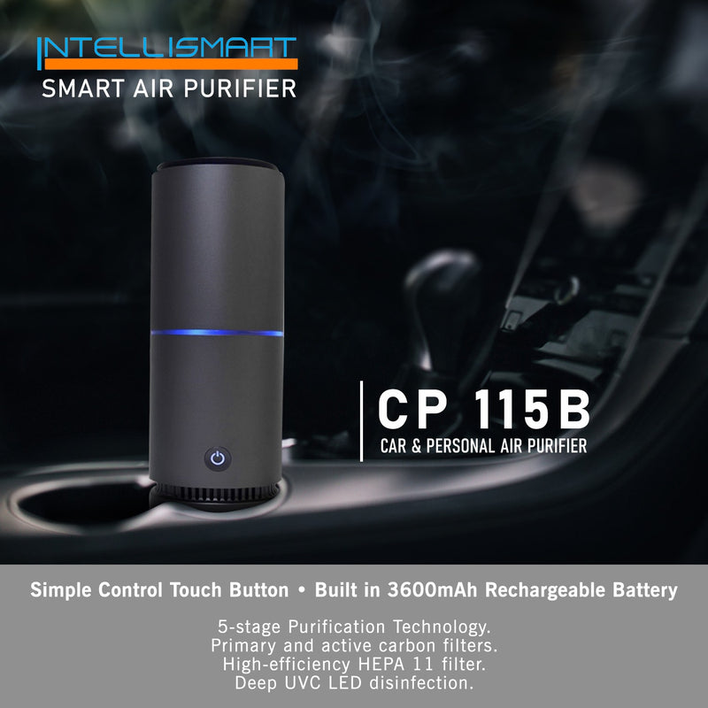 INTELLISMART CP115B Car and Personal Air Purifier