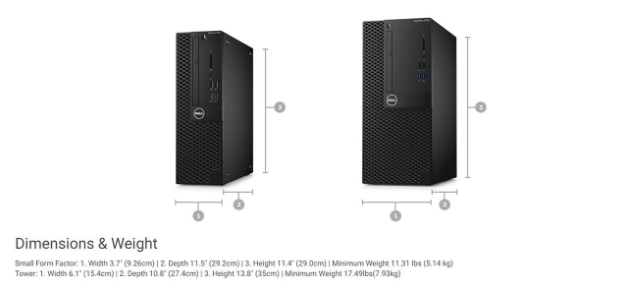 DELL Optiplex 3050 Mini Tower CTO