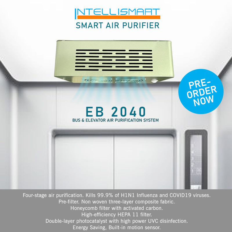 INTELLISMART EB 2040 Bus and Elevator Air Purifier
