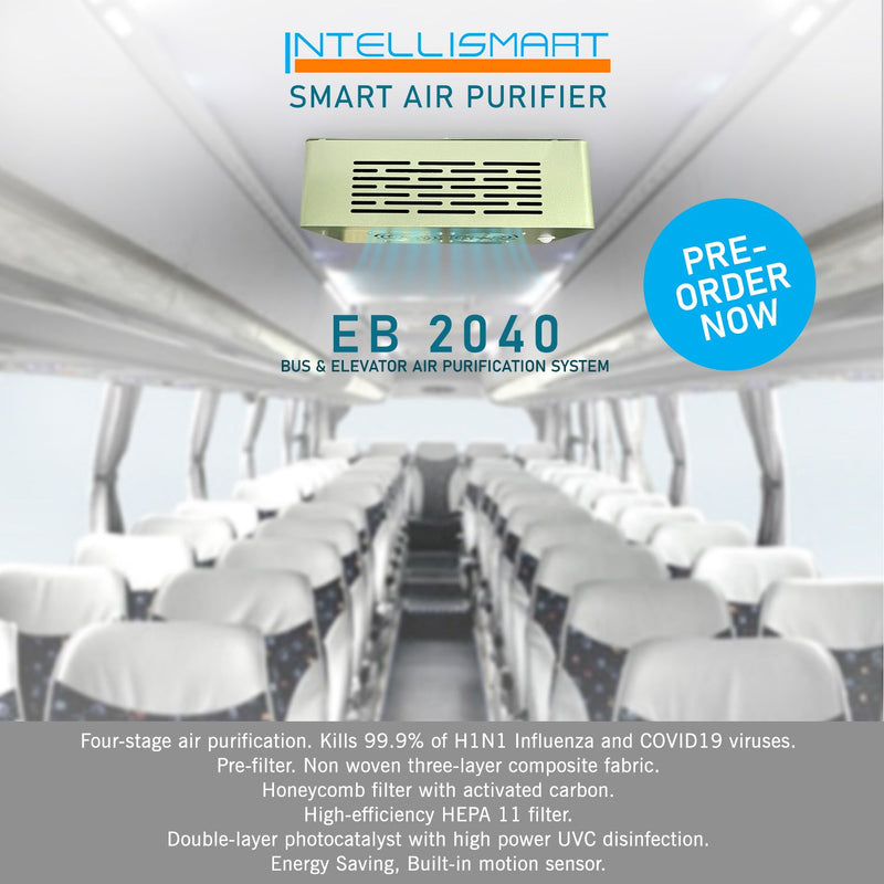 INTELLISMART EB 2040 Bus and Elevator Air Purifier