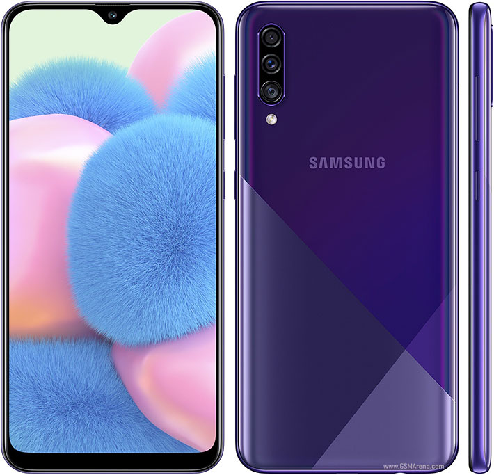 Samsung Galaxy A30s (SM-A307) 4GB+64GB(up to 512GB) 	(BLACK)